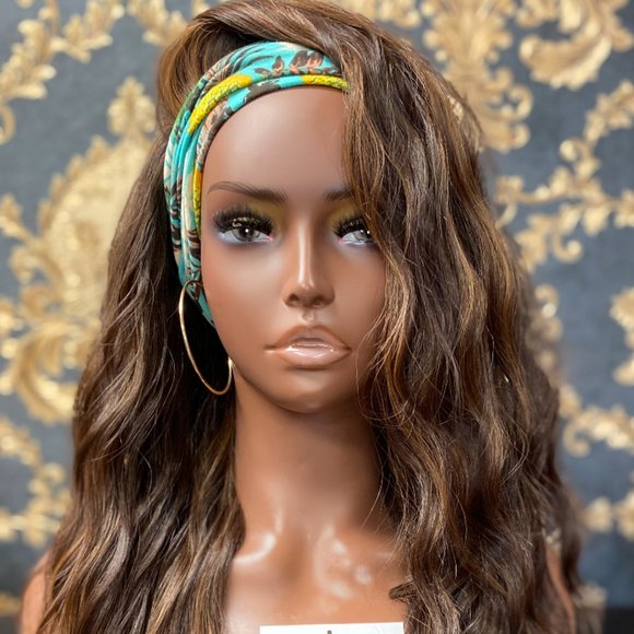 Long Beach Wave Headband Wig